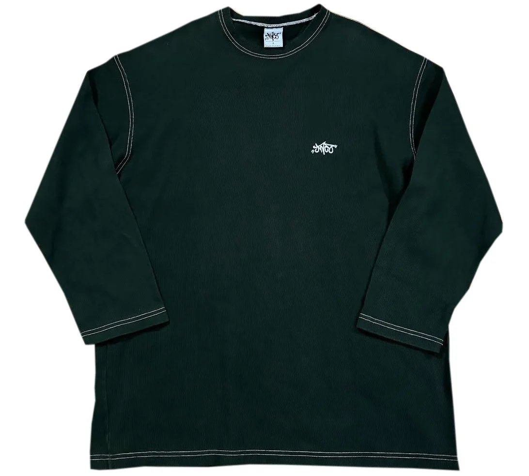 Vintage JNCO Forest Green Top (Size 2, Fits A XXL) — RootsBK